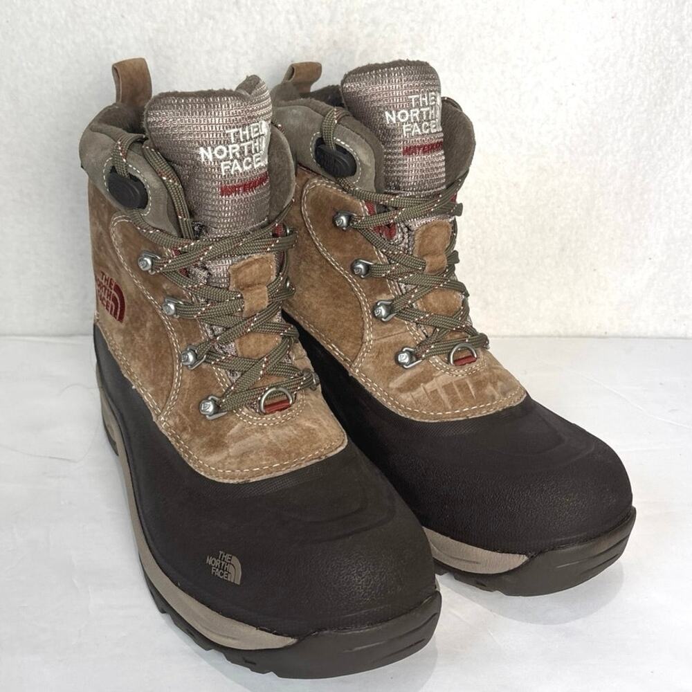 The North Race Chilkat Primaloft Winter Snow Boots Brown Size Women 9